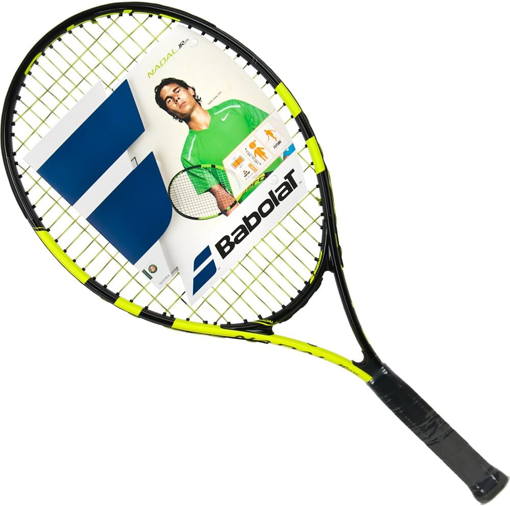Amazon Com Babolat Nadal 25 Junior Tennis Racquet Tennis Rackets Sports Outdoors