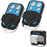Bl&uuml;tezeit Remote Control for ME-GO &amp; ME-BG Automatic Sliding Gate Opener (32-bit Board), 433MHz Driveway Gate Motor Hardware Accessory 2pcs