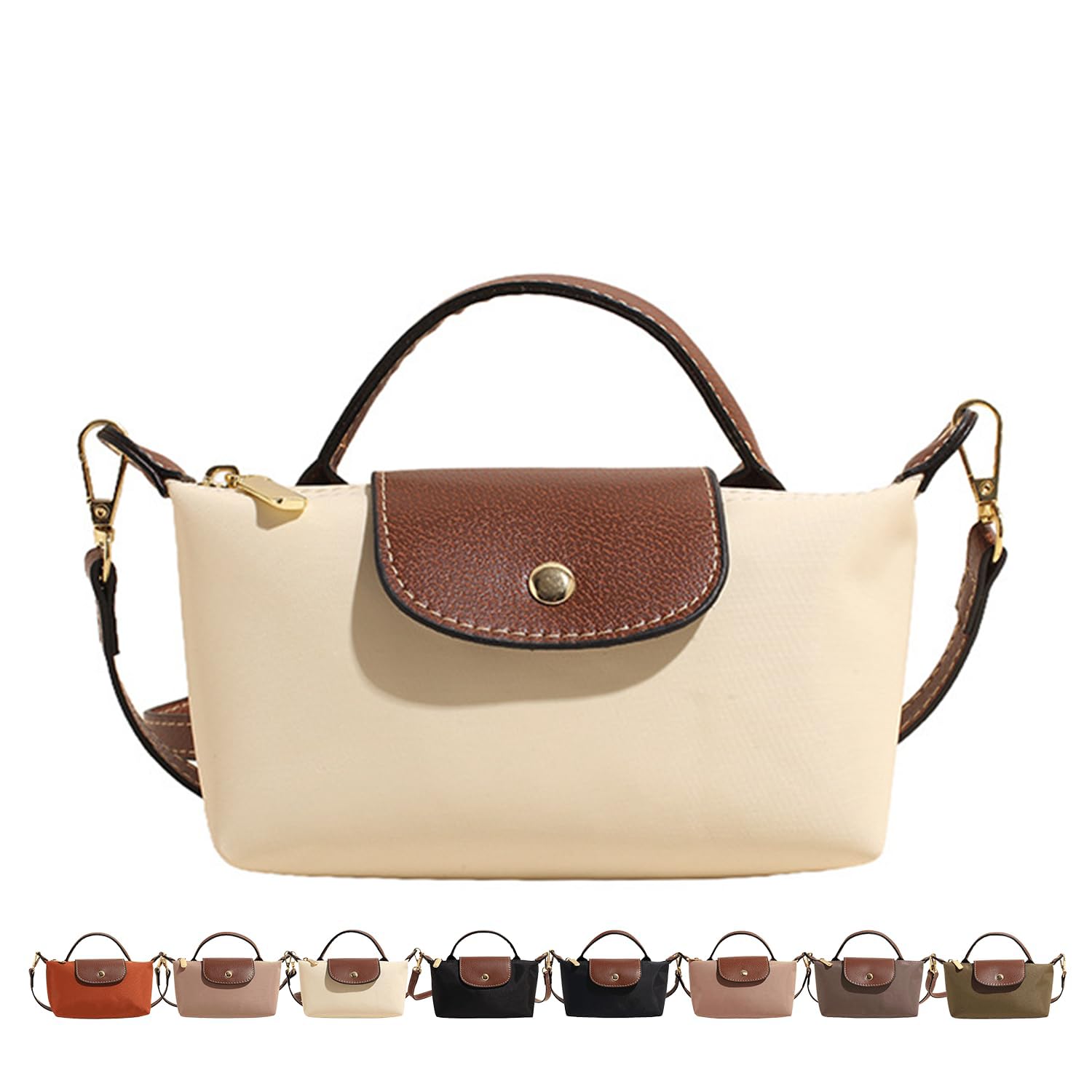 Photo 1 of ********STAINED*******
Fashion Mini Crossbody Bag, Handbags Purses with Adjustable Strap for Women, Ladies Shoulder Totes Bag (Cream)