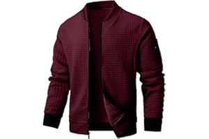 Wizoat Mens Casual Jacket Lightweight Jacket Varsity Coat