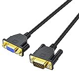 UV-CABLE VGA Extension Cable, VGA Cable Male to