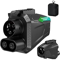 Takrabbsin NACS to CCS Adapter, SGS Safety Certified 500 Amps / 1,000V, DC Fast Charge Your CCS1 EVs from V3/V4 Tesla Superch