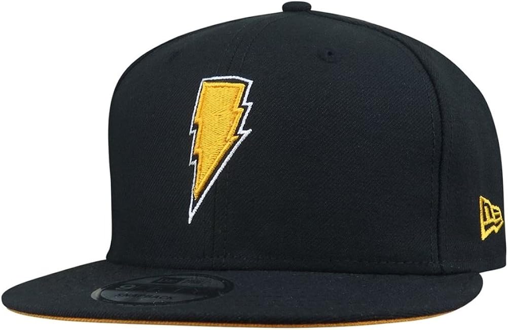 Black Adam Lightning 9Fifty Adjustable Hat at Amazon Men’s Clothing store