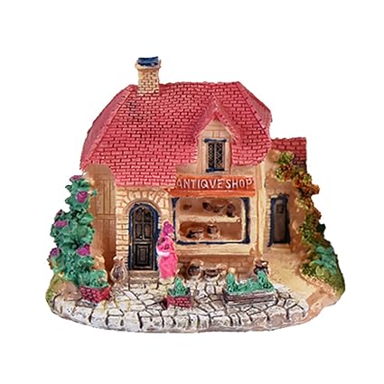 Segolike Resin Miniature Micro Landscape Garden Home Decoration European Villa