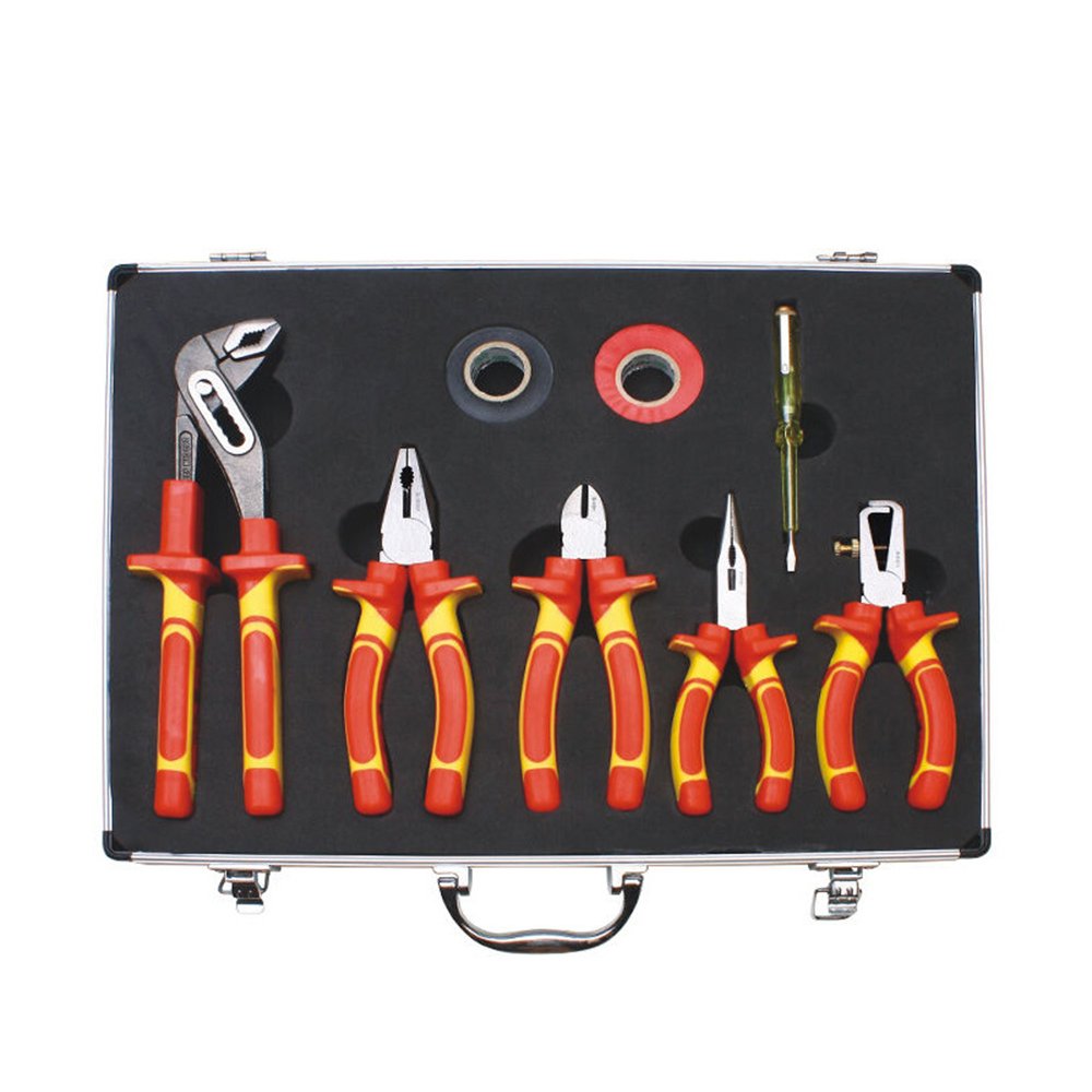 8 piezas Juego de herramientas para electricista aislado 1000 VCA 1500 VCC, EN60900 Amazon.es