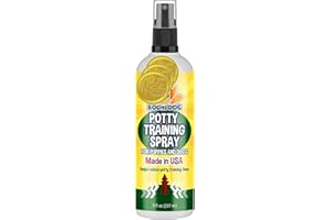 Bodhi Dog Potty Training Spray - Puppy & Dog Training Aid for Indoor & Outdoor Attractant Spray Use - Encourages Proper Dog Pee Here Habits - Safe for Pets & Home - Made in The USA (8 Fl Oz)