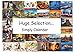 Simply Calendar 2017 Open Wall Calendar, 18.5-Inch x 10.5-Inch, #03- Sun Surf Sand