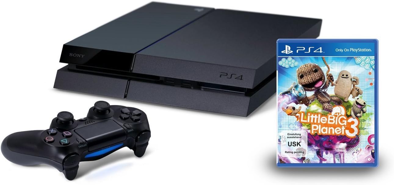 Sony Playstation 4 Console Ps4 500gb Little Big Planet 3 Minecraft Bundle Game Great Game From Ps4 For The Under 12 Amazon Co Uk Pc Video Games