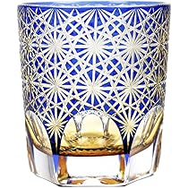 Amazon.com | JINZHI EDO Kiriko Hand Cut Whiskey Glasses 8OZ