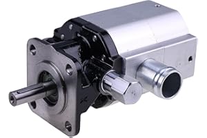 Solarhome 2-Stage Log Splitter Wood Hydraulic Pump CBNA-13/1.8 14GPM 3045PSI 1/2'' NPT Thread 4 Bolt Hole Universally Compati