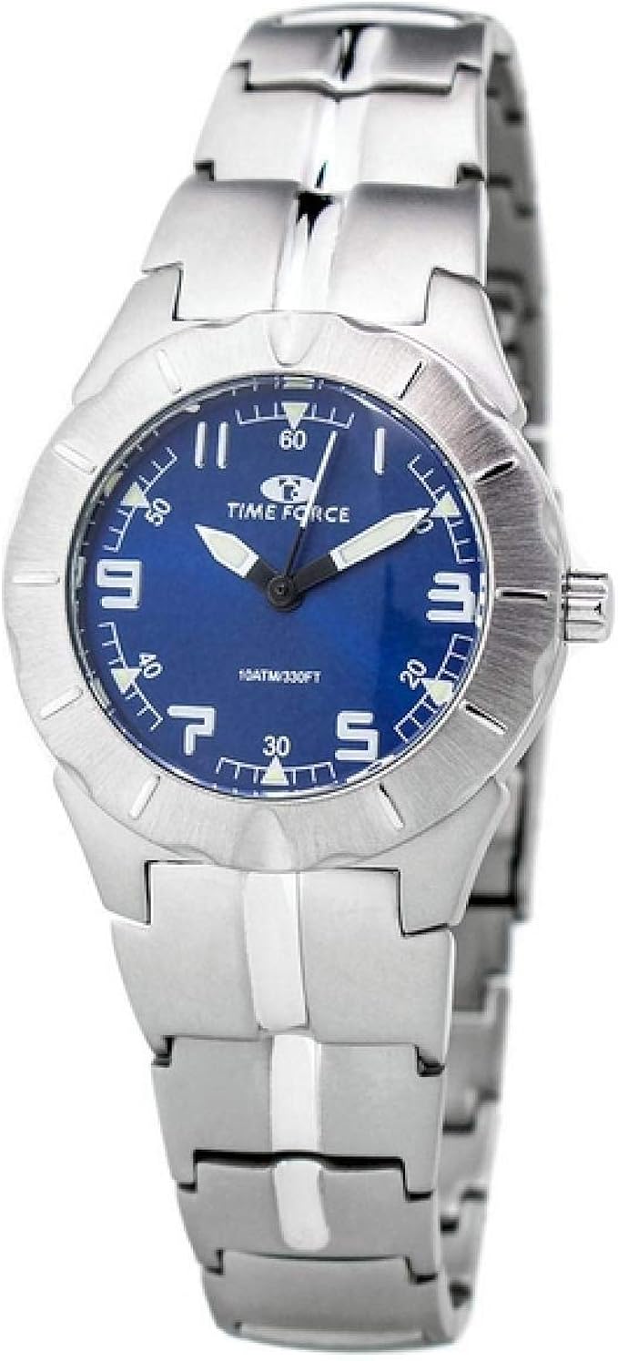 Time Force Women's Quartz Watch with Stainless Steel Strap