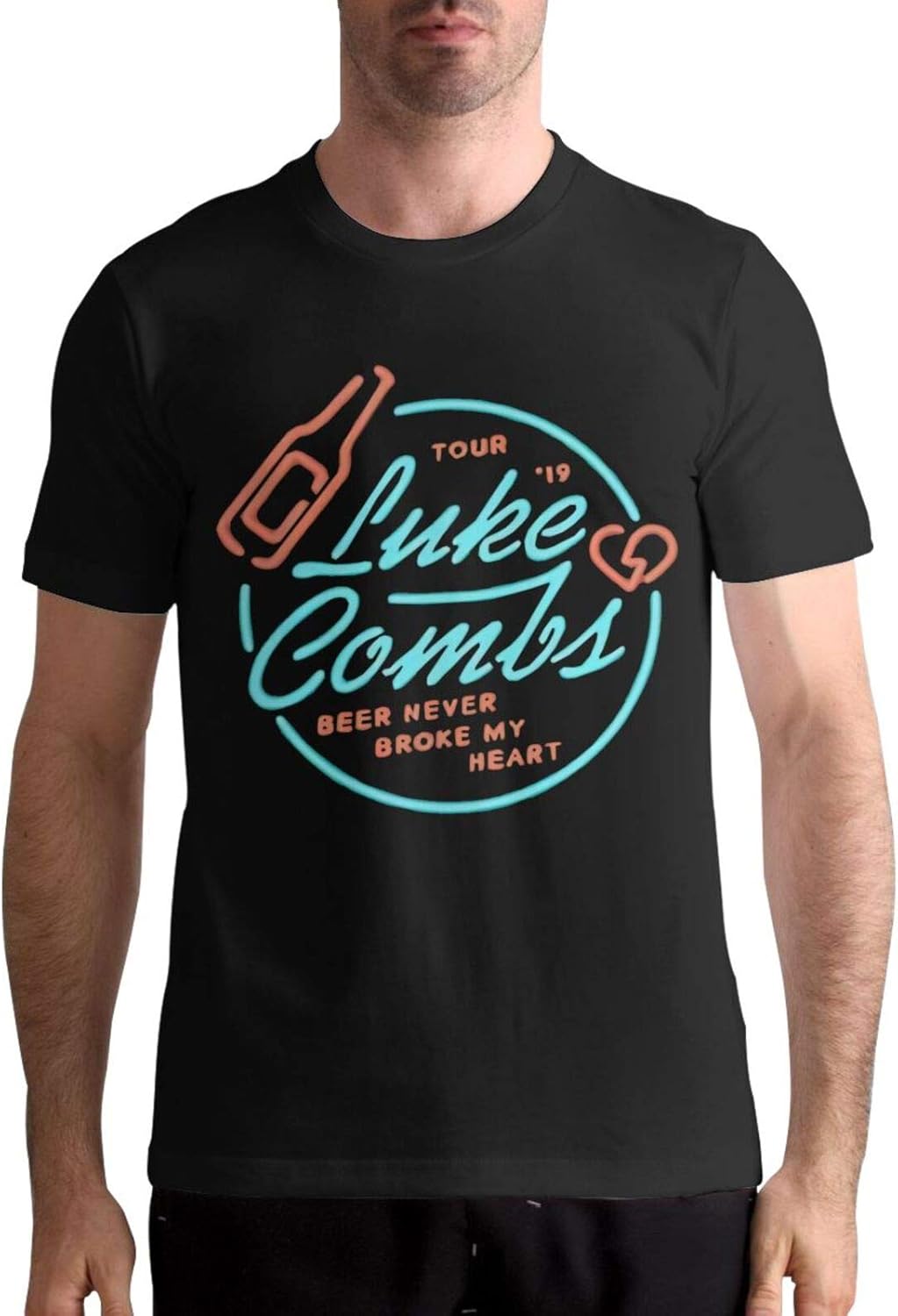 Amazon.com: Luke Combs Shirt Men's Classic Short Sleeve Tees Shirts Tops: Clothing