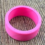 Tank Bands 21mm Silicone Tank Band Ring Bumper 21 COLORS AVAILABLE (4-PACK (Pink))