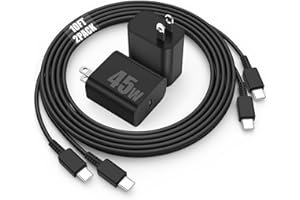 DELONI 45W USB C Charger Super Fast Charging for Samsung, Type C Charger Block Plug with 10 FT Long Phone Charger Android Type C Cable Cord for Samsung Galaxy S24 Ultra/S24/S24+/S23 Ultra/S23+/S22 Ultra