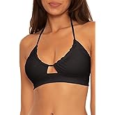 Becca Womens Color Code Core Bikini Top, Adjustable, Tie Back, Swimwear Separates for Women