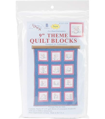 Jack Dempsey 18 in. Quilt Blocks - Patchwork Heart