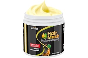 Bablabear Hair Mask for Damaged Hair,Hair Treatment for Color Treated Hair Deep Conditioner,Mascarilla Para El Cabello for Dry/Frizzy Hair.Moisturizer and Adds Shine.Hair Care for Curly Hair.500ml