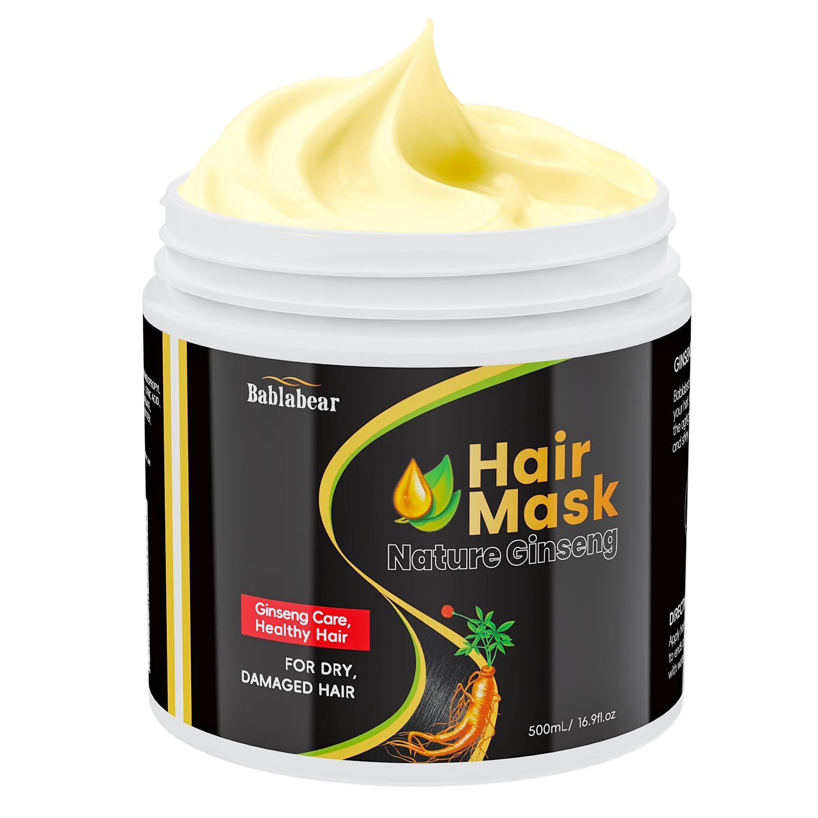 Hair Mask for Damaged Hair,Hair Treatment for Color Treated Hair Deep Conditioner,Mascarilla Para El Cabello for Dry/Frizzy Hair.Moisturizer and Adds Shine.Hair Care for Curly Hair.500ml