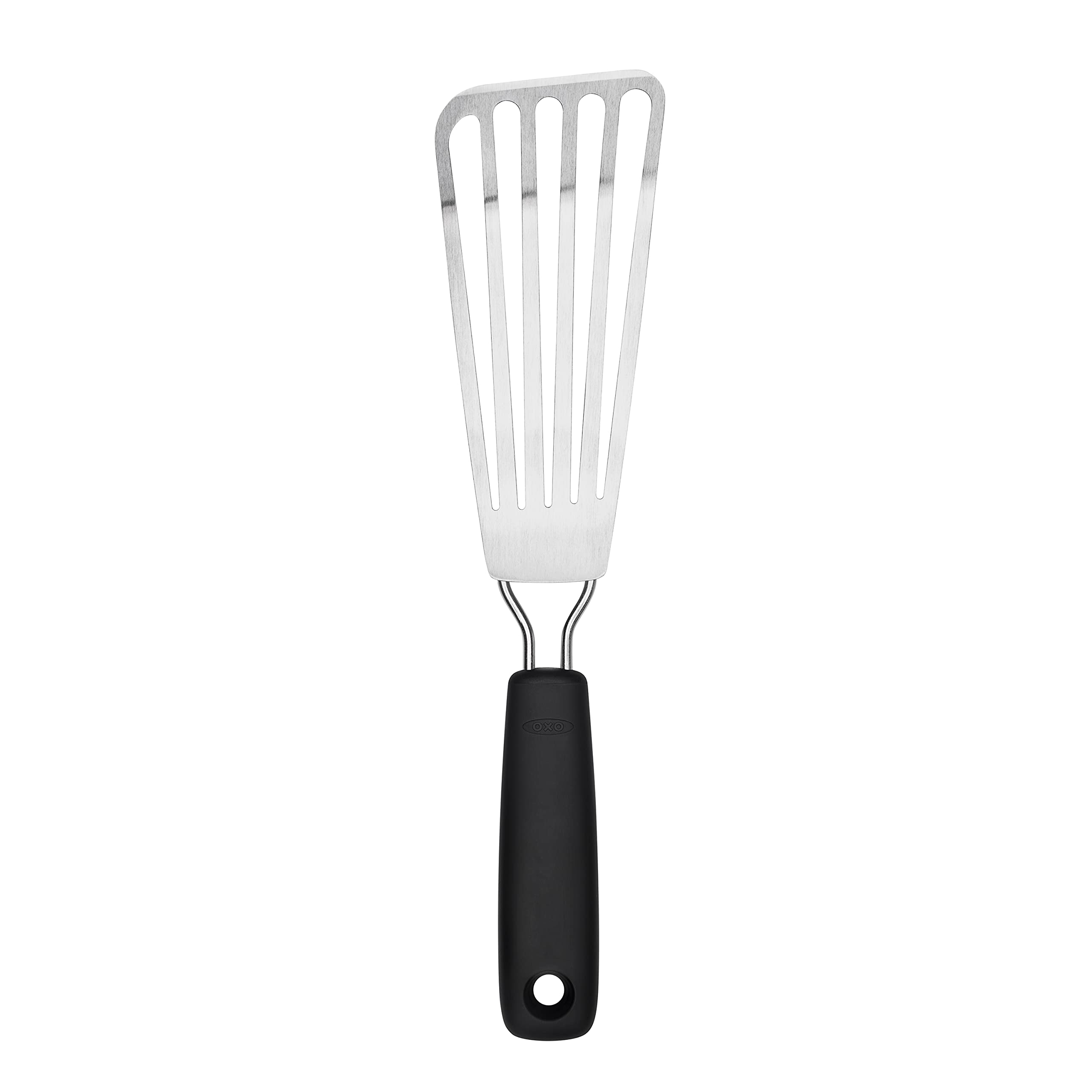 OXO Good Grips Little Fish Turner,Silver/Black