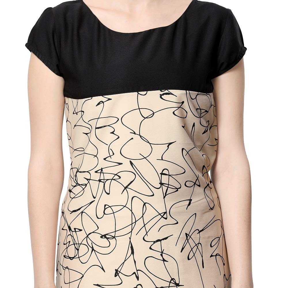 vaamsi crepe digital printed kurti(