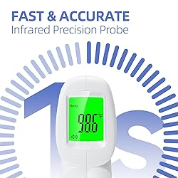 Berrcom Thermometer, 3 in 1 Contactless Infrared