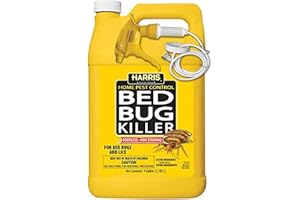 HARRIS Bed Bug Killer, Liquid Spray with Odorless and Non-Staining Formula (Gallon)