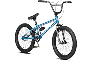 cubsala 18" 20" Kids BMX Bike, Freewheel BMX Bike for Beginner Riders, Blue/White/Black