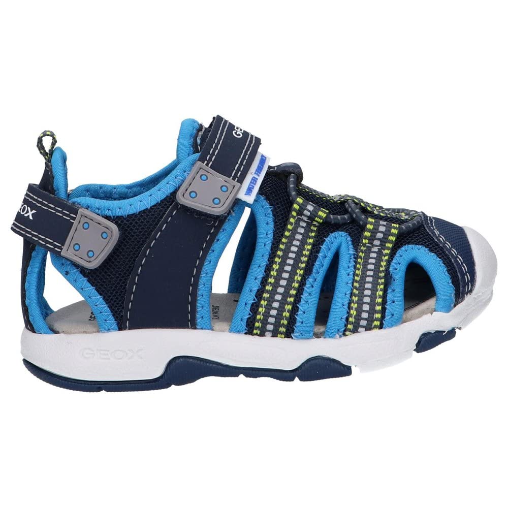Geox Baby Boys B Multy Boy Sandals, Navy Azure, 9 UK Child