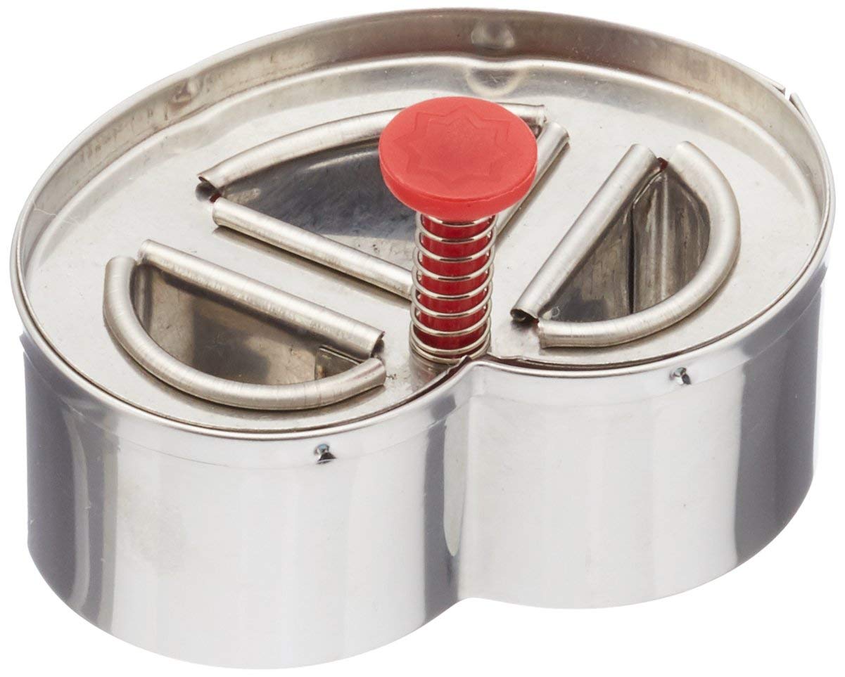 Staedter Pretzel Outer Ring, Silver, 6.5 cm