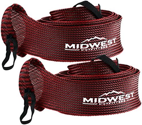 Rod Socks - Fishing Rod Sleeve Cover Fishing Pole Covers for Spinning Baitcaster and Youth Fishing Pole Sizes - Multiple Sizes and Colors