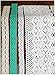 RayLineDo 20 Meters Assorted Vintage Style Lace Ribbon Trim Bridal Wedding Scalloped Edge Crochet Lace DIY Sewing Accessory Collection A