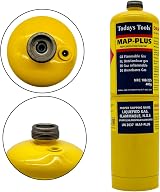 MAPP Gas Turbo Torch JH-1D1 for Soldering Brazing Heating Copper Brass Pipes view 3