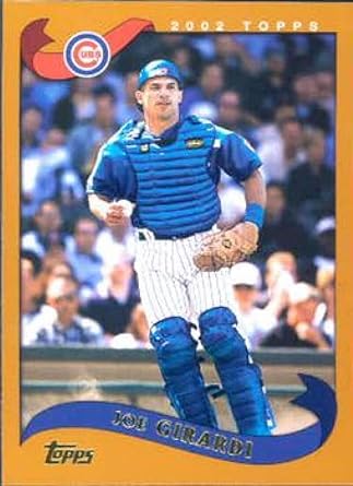 Amazon Com 2002 Topps Baseball 237 Joe Girardi Chicago Cubs Official Mlb Trading Card From The Topps Company Collectibles Fine Art