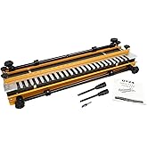 HAPPCUCOE 24" Dovetail Jig, Porter Cable Dovetail Jig Woodworking, Mini Template Kit for Precise Alignment for Furniture and Wood Cabinet Making