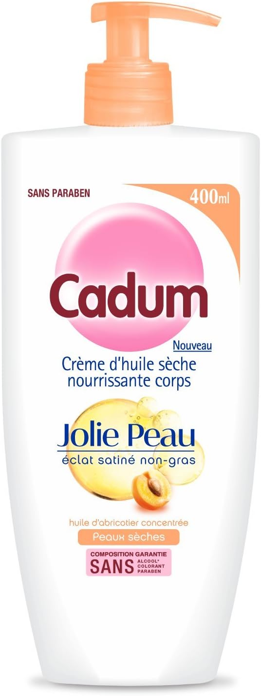 Cadum Nourishing Dry Oil Cream for Dry Skin (400 ml)