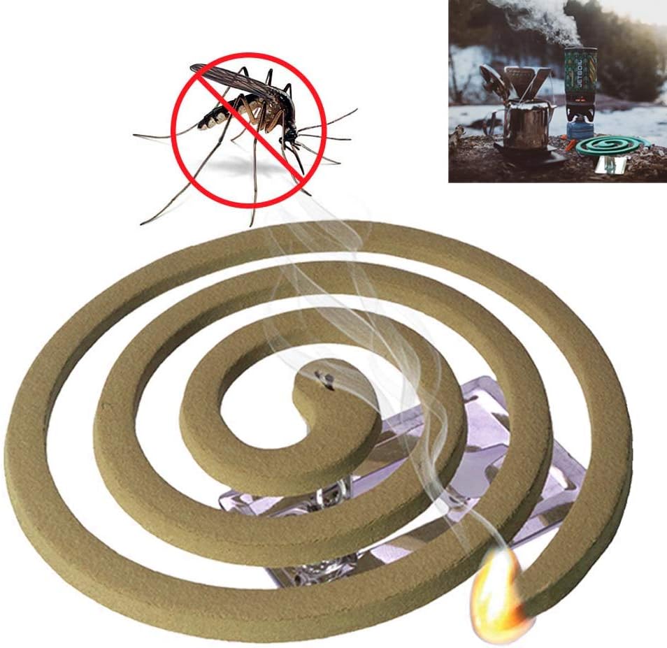 3PK Mosquito Repellent 12 Coils Outdoor Use Lasts 5-7 Hours 10Ft Outdoor Camping