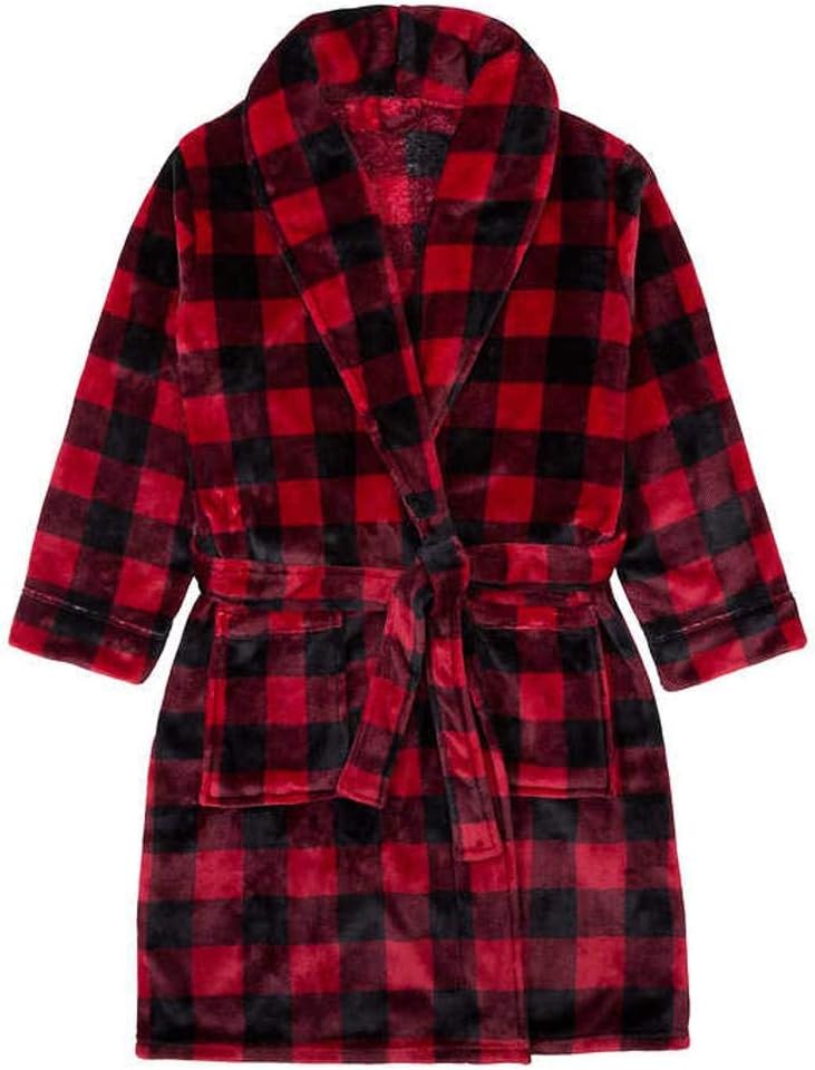 mens buffalo plaid robe
