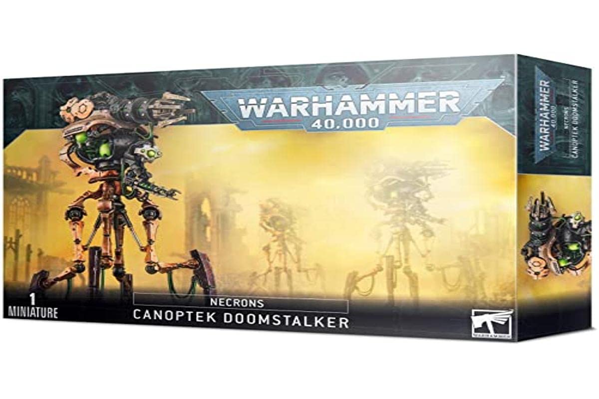 Games Workshop - Warhammer 40,000 - Necrons Canoptek Doomstalker, Black (Package May Vary)