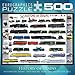 EuroGraphics History of Trains Puzzle, 500-Piece