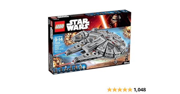 amazon lego star wars halcon milenario