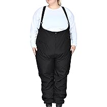 snow bib plus size