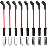 Ozikutech 8-Pack Spark Plug Wires Set Compatible with Chevy Silverado Tahoe Suburban Avalanche GMC Sierra Yukon Cadillac Esca