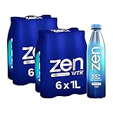 ZenWTR Ultra-Pure, Vapor Distilled Water, 1 Liter