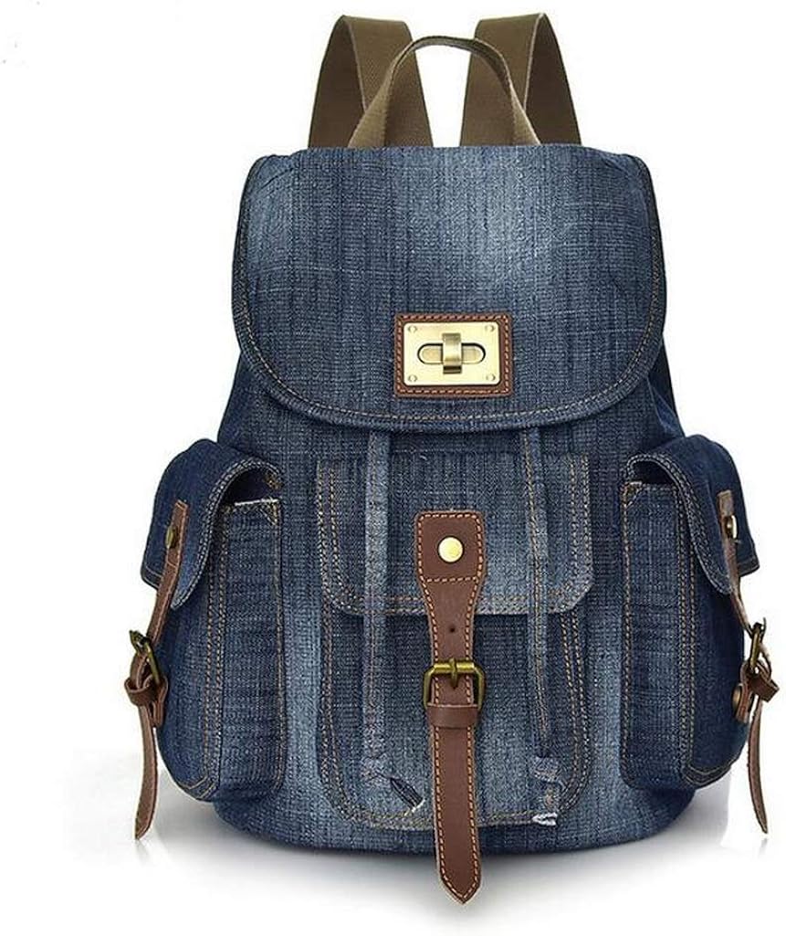 WOMENS ladies FASHION backpack denim backpack travel bag