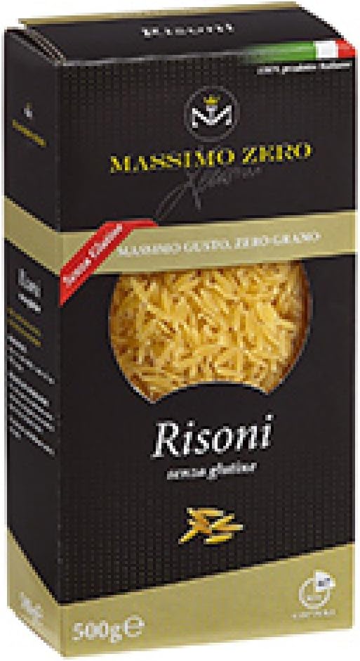 Massimo Zero Pasta Senza Glutine Risoni, 400g Amazon.co.uk Health