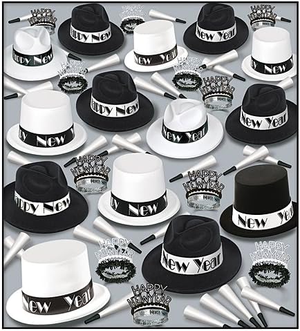 Beistle 88579-100 Roaring 20S Party Favors, 1 Assortment Per Package