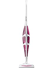 Imetec 8642 Piuma+ C2-200 Scopa Elettrica Senza Sacco con Regolazione Elettronica, Classe A+, Leggera, Riduzione del Consumo Energetico, Bianco/Viola