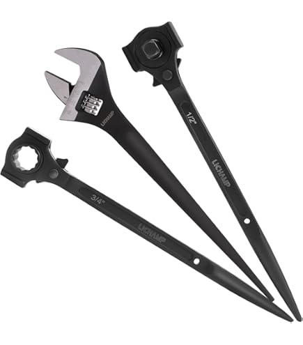 Cal Hawk 1-1/4" Iron Worker Spud Wrench – Heat Treated For Bolt Alignment - View #6