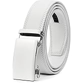 VATAN Men's Belt Leather Ratchet Belt for Men Dress Casual Every Day with Adjustable Buckle, Trim to Fit