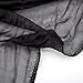 Wrightus 10 FT Halloween Decorations Hanging Ghost Props Scary Spooky Decor for Outdoor Indoor Yard Party BarSupplies (Black)